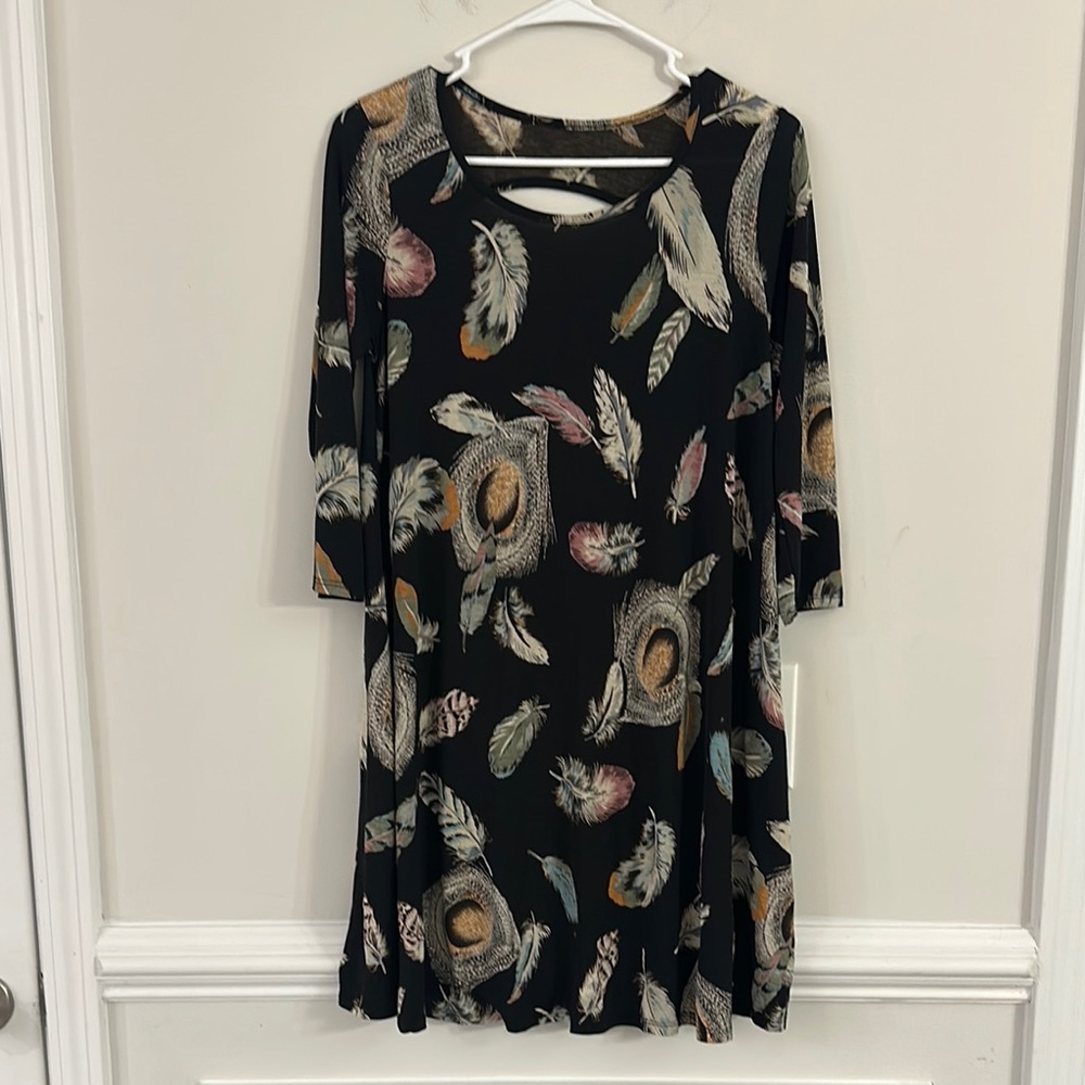 Lilypad Feather Dress Women’s size small